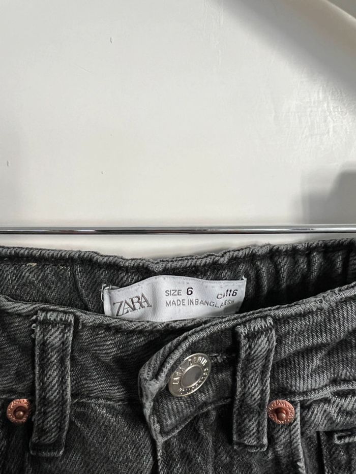 Jeans coupe mom Zara 6 ans - photo numéro 2