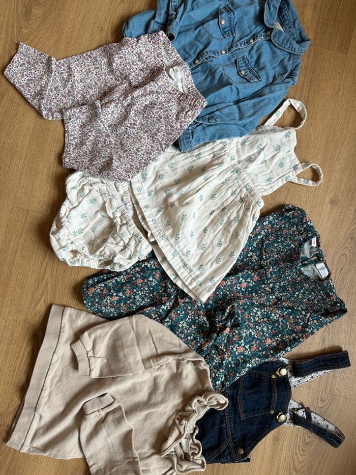 Lot vêtements fille 18 mois printemps-été