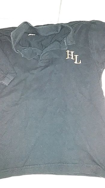 Tee shirt court noir 7a