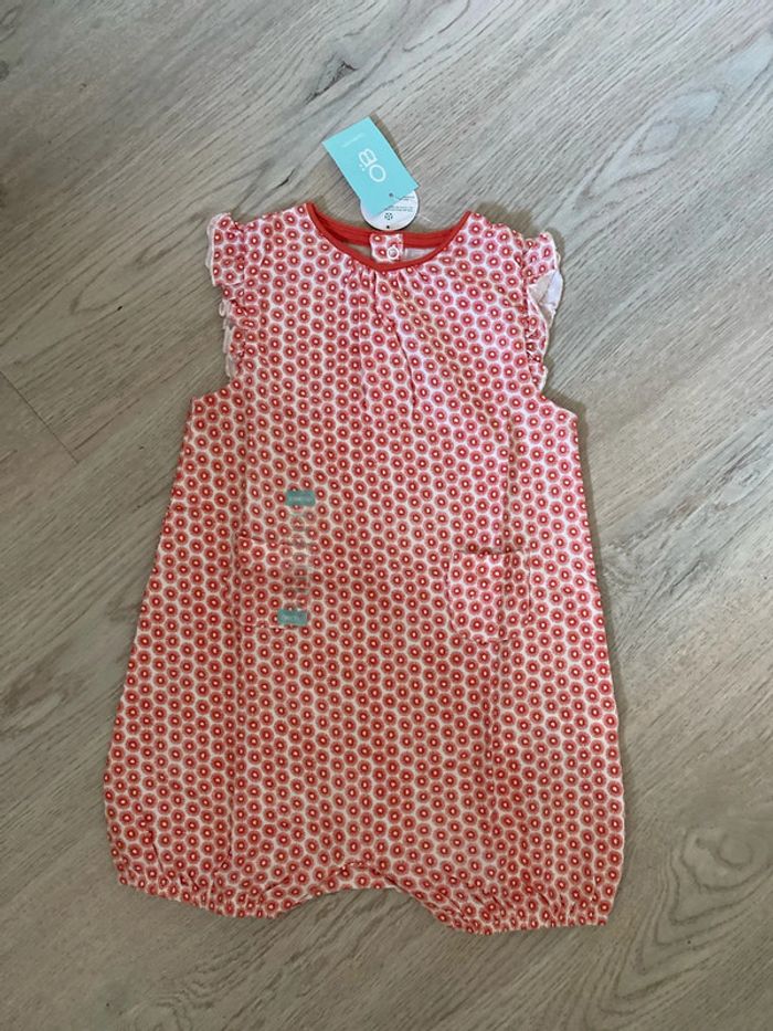 Combinaison barboteuse Obaibi Obaïbi taille 12 mois neuve