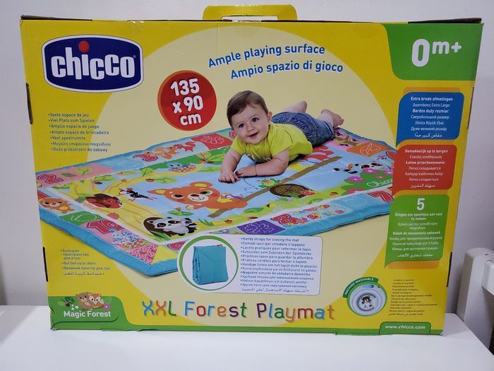 Tapis d'éveil Chicco La Forêt taille XXL. Neuf. - photo numéro 3