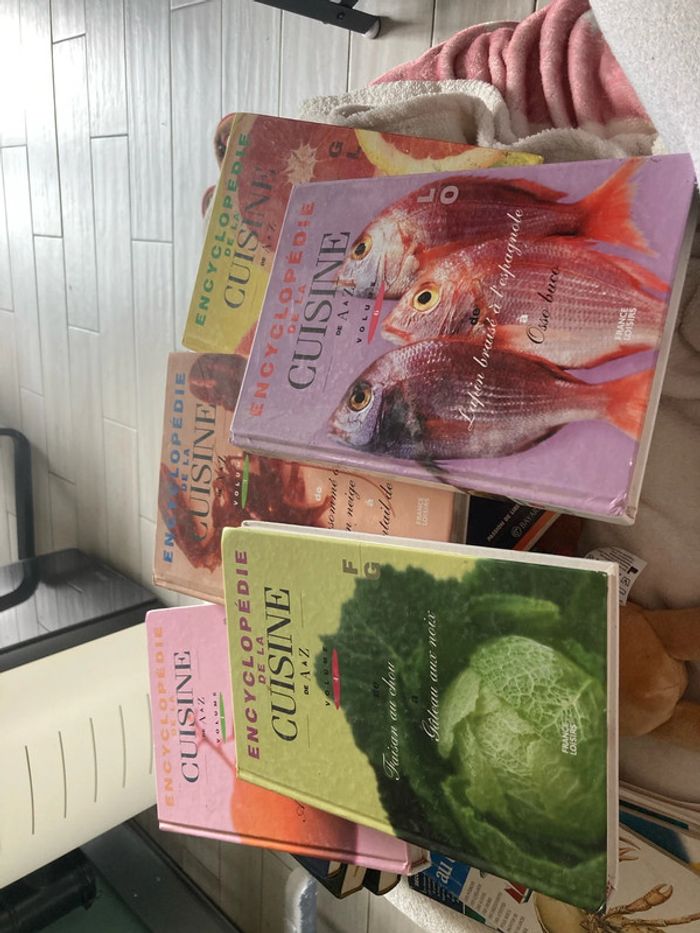 Lot de 5 encyclopédies de la cuisine - photo numéro 2