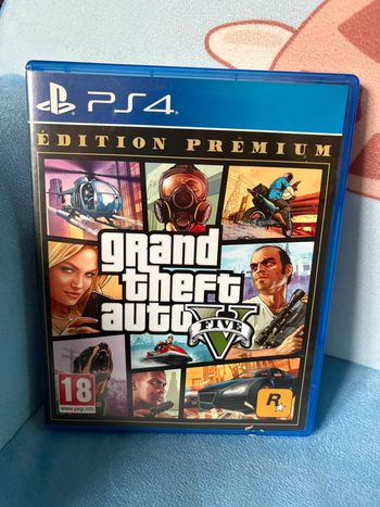Jeu PS4 GTA V Grand Theft Auto Édition Premium