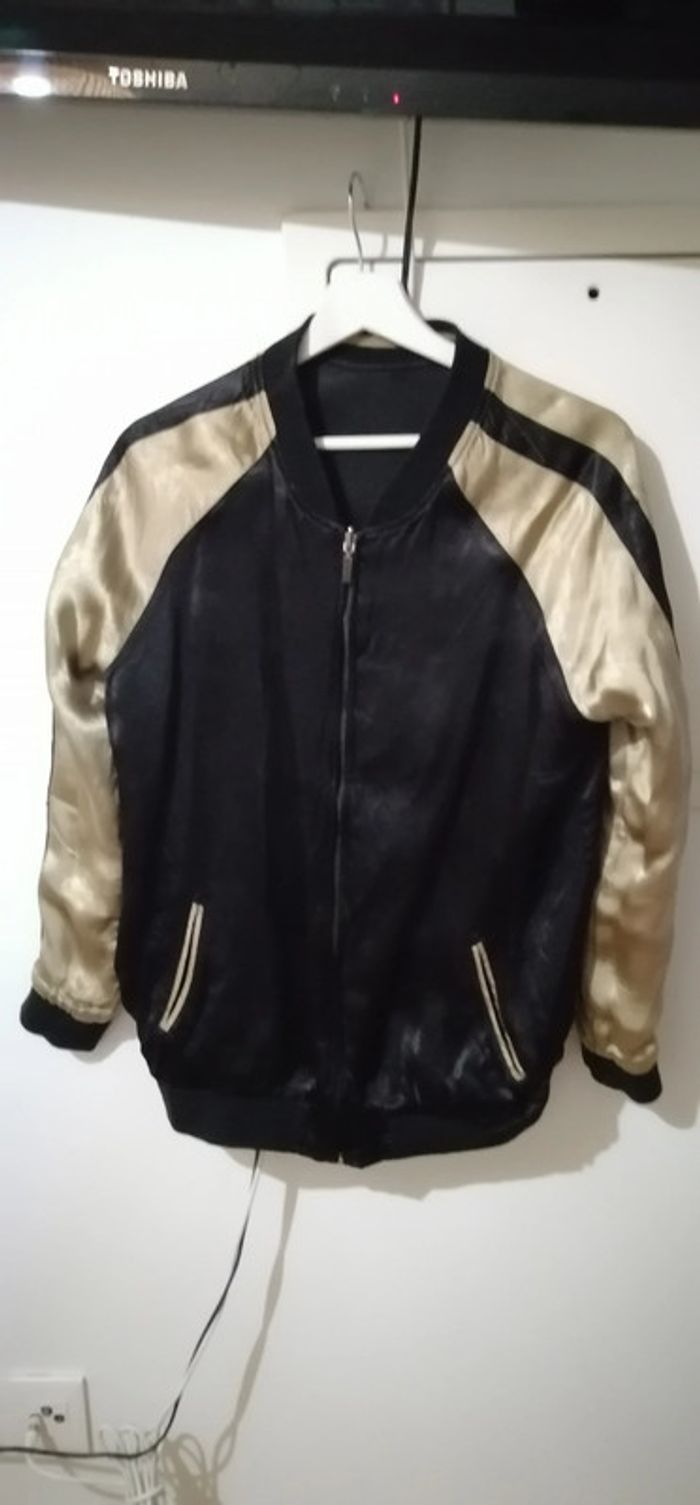 Veste Zara noir et or - photo numéro 5
