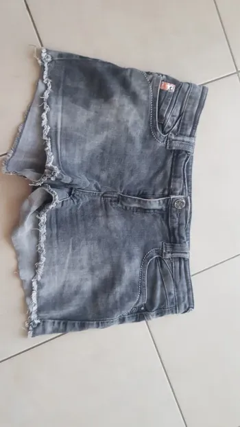 Short en jean