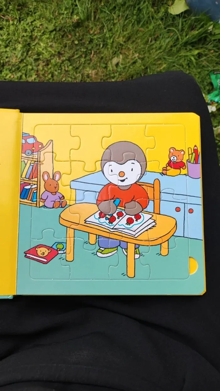 Livre puzzle T'choupi - photo numéro 2