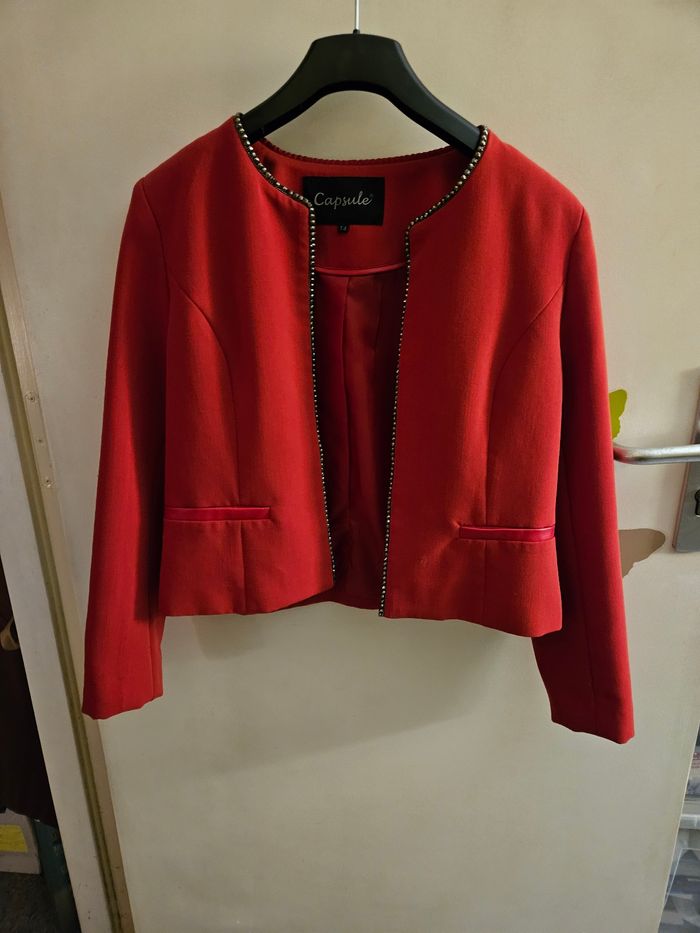 Veste rouge  femme Capsule T38/40