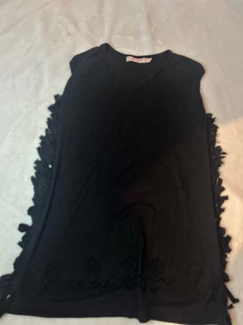 Débardeur, sympa à Frou Frou noir