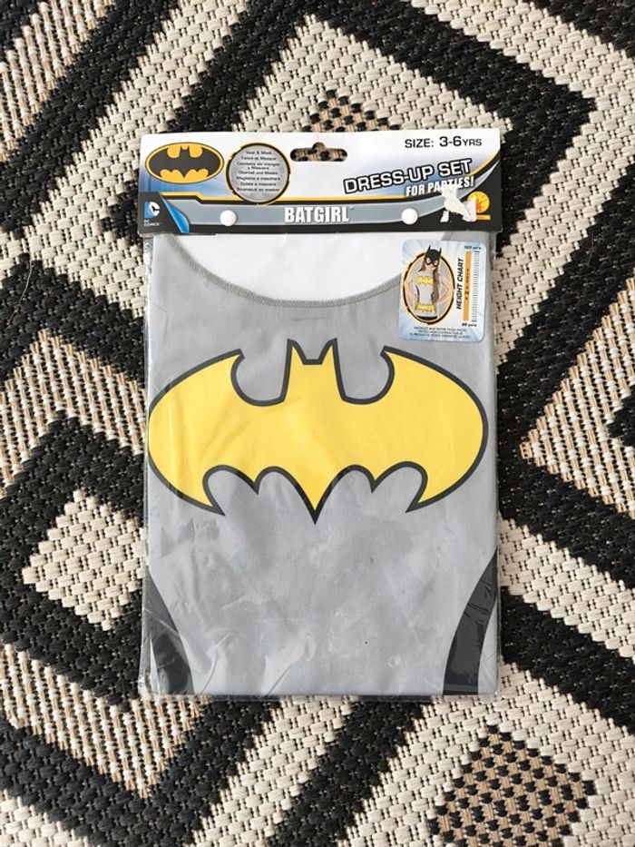 Déguisement t shirt batgirl 3-6 ans neuf