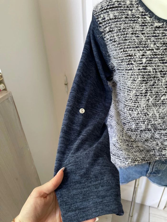 Pull bi-matières - photo numéro 6
