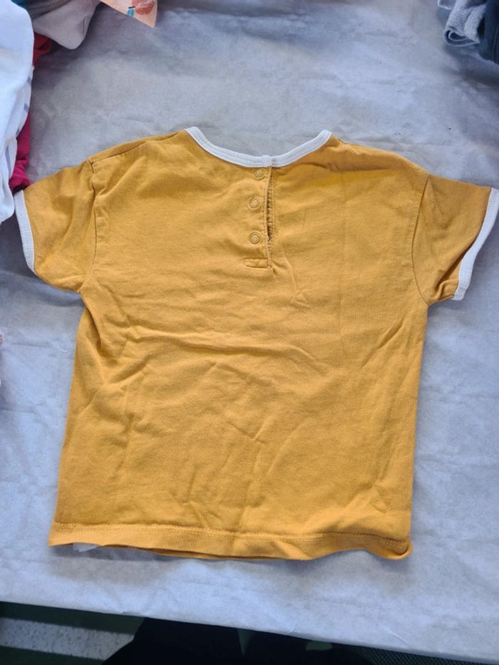 Tee-shirt manche courte taille 12 mois - photo numéro 2