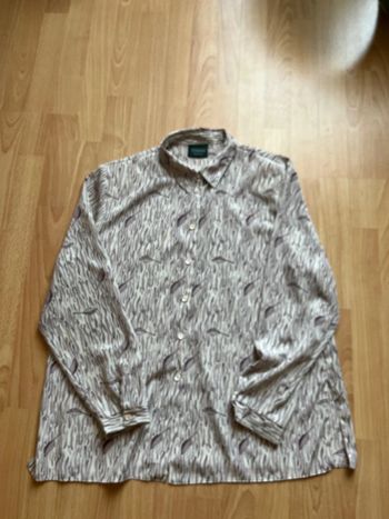 Tunisue femme Canada / Taille 46 /Creme et rose / Excellent état