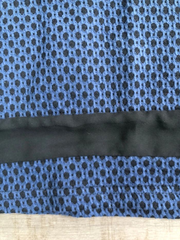 Robe droite et chic camaïeu taille 36 marine et noire - photo numéro 5