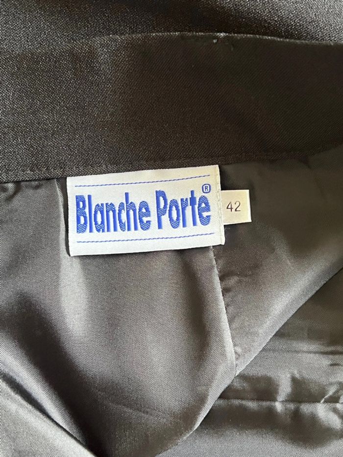 Jupe longue noire,taille 42, fendue sur le devant. - photo numéro 4