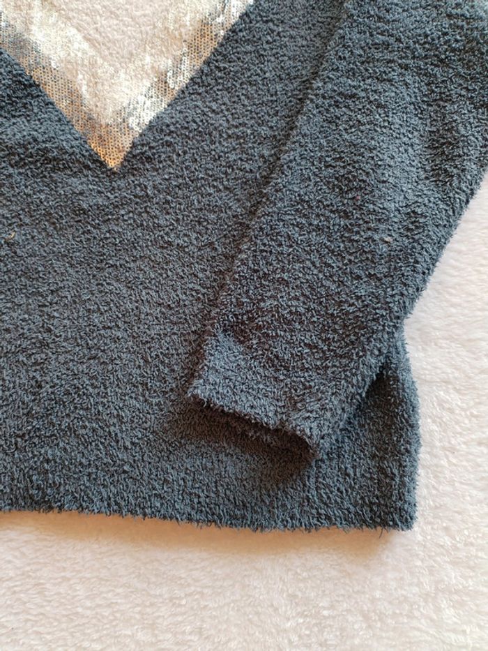 Pull à sequins tout doux Tex 8 ans - photo numéro 2