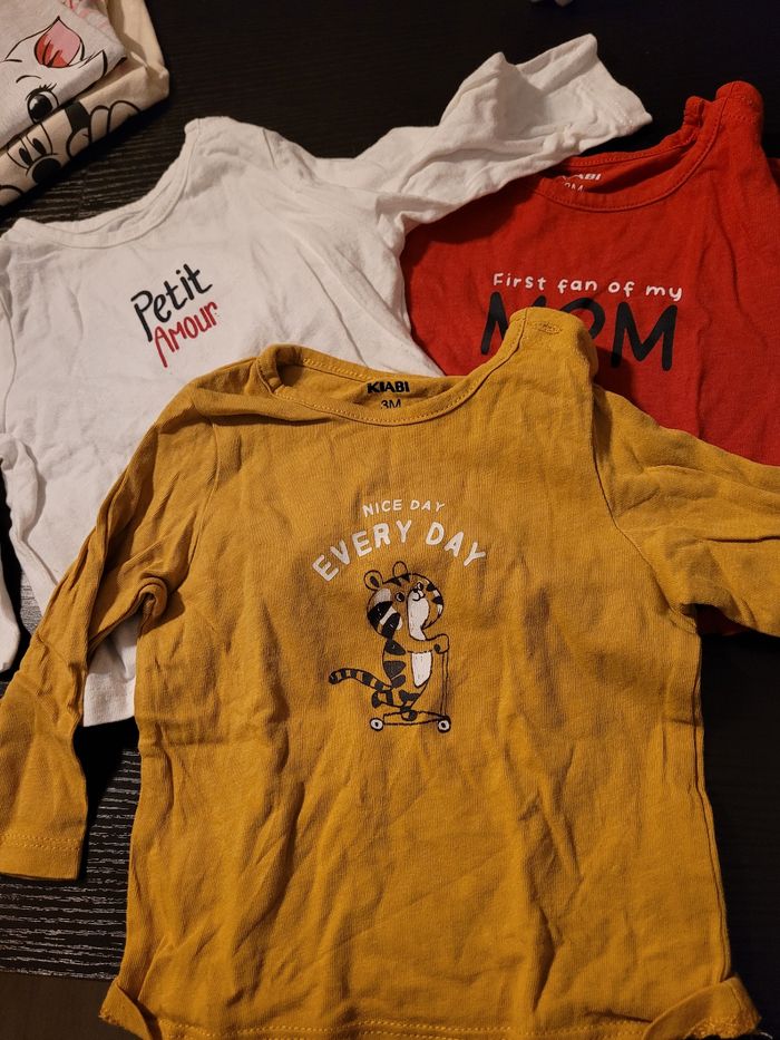 Lot de Tee-shirt manche longue - photo numéro 3