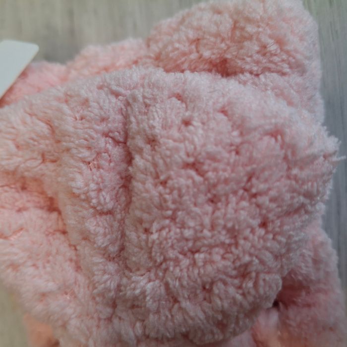 Lots de 3 bandeaux roses style matelassé avec nœuds pour soins du visage, NEUFS avec étiquettes. - photo numéro 5