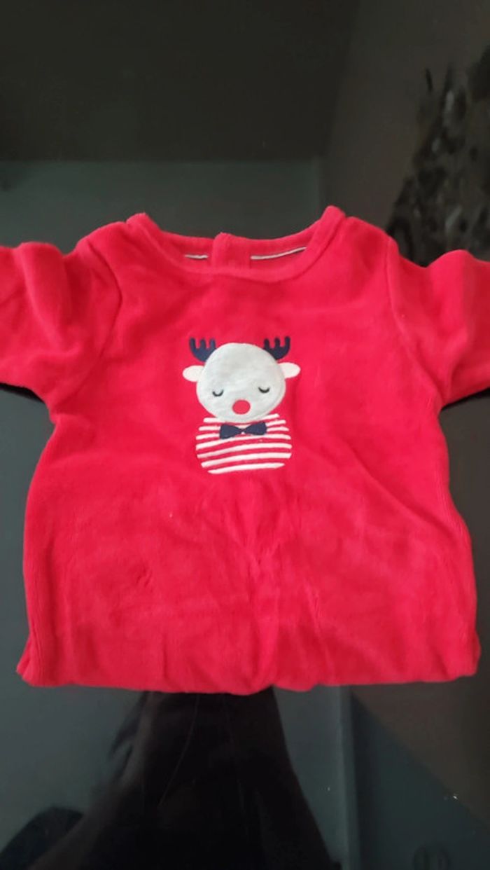 Pyjama velours très Bon état 3 mois