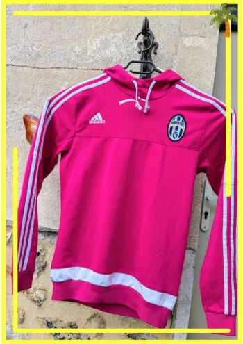 Sweat Juventus rose Adidas - Taille S