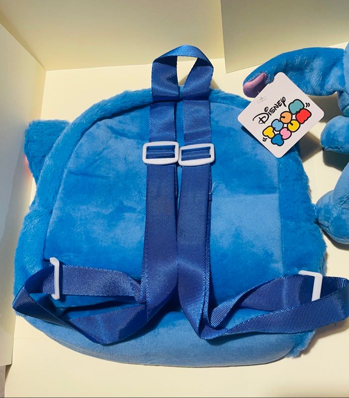 Sac à dos Stitch pour enfant et peluche Stitch - photo numéro 3