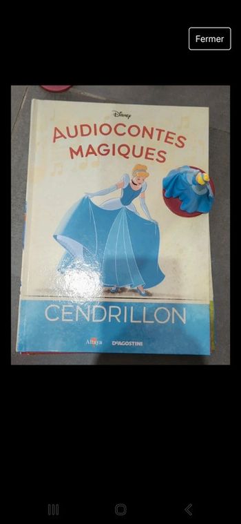 Numero15 collection audiocontes Magiques Altaya édition disney