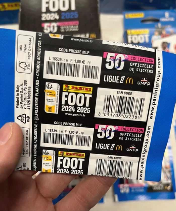 Kit Panini stickers FOOT 50 Collection 2024 / 2025t - photo numéro 10