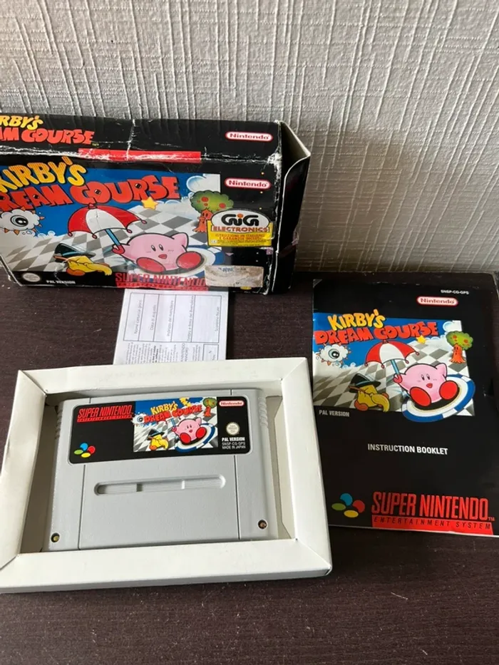 Kirby’s Dream Course – Super Nintendo snes PAL complet - photo numéro 5