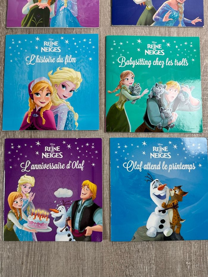 lot de 6 petit livres - la reine des neiges - photo numéro 3