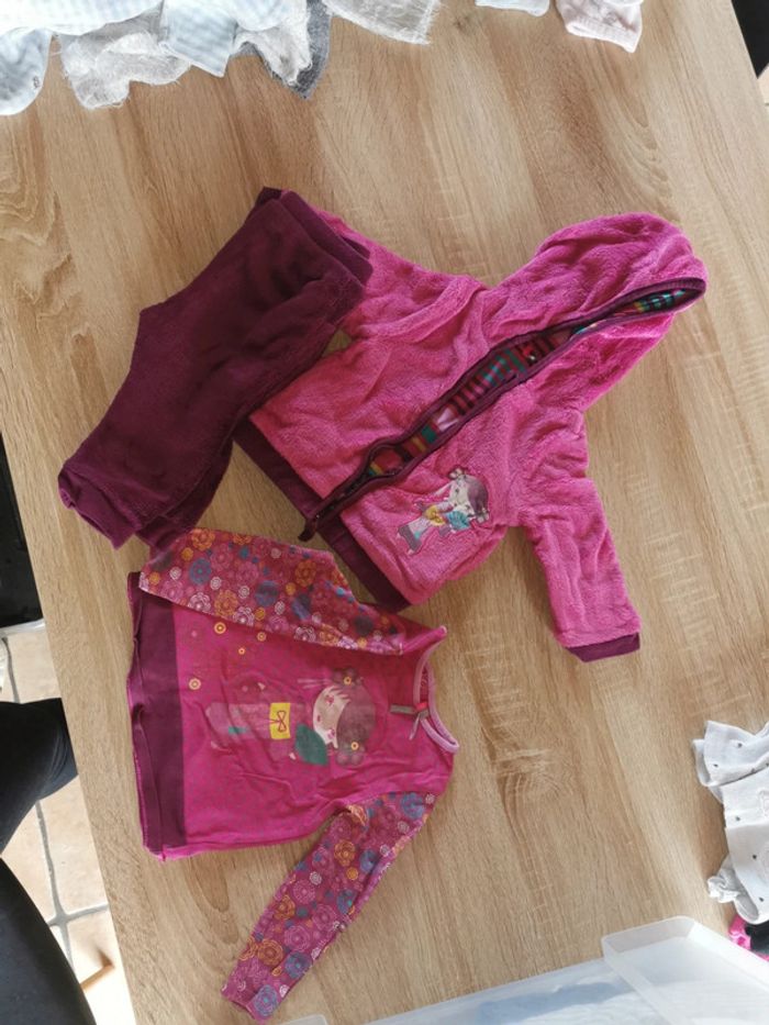 Ensemble fille 12 mois