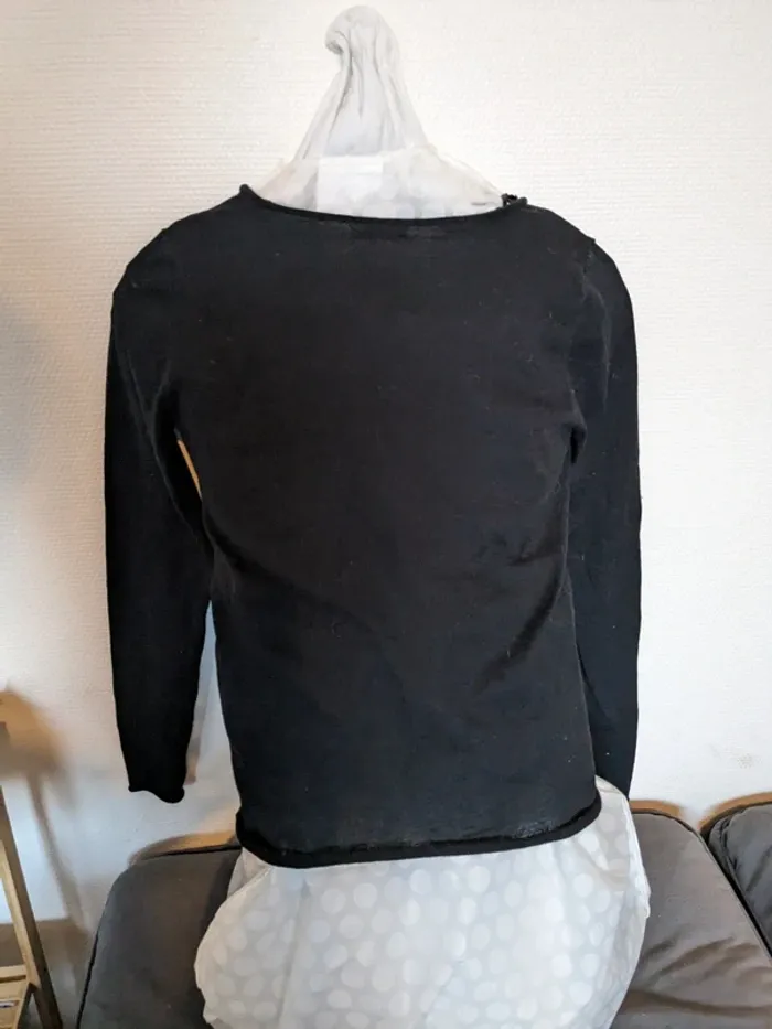 Pull fin School Rag - noir - photo numéro 3