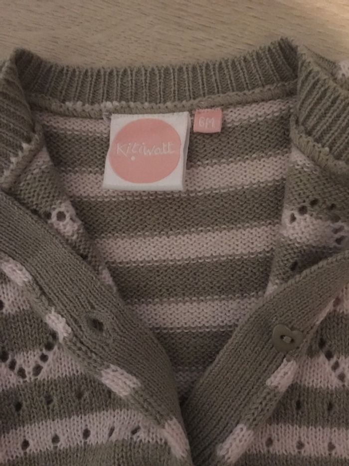 Gilet bébé fille taille 6 mois - photo numéro 4