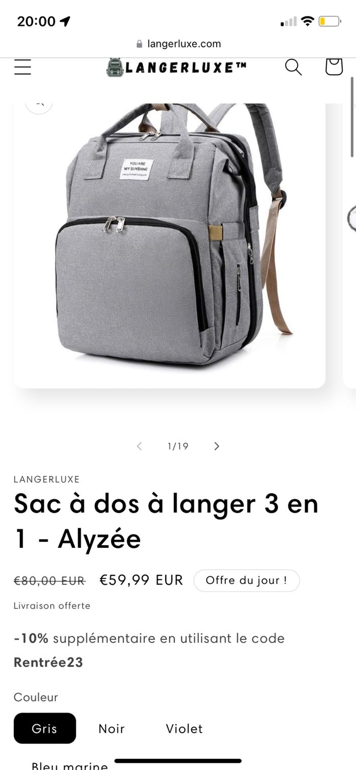 Sac allonger lit - photo numéro 5