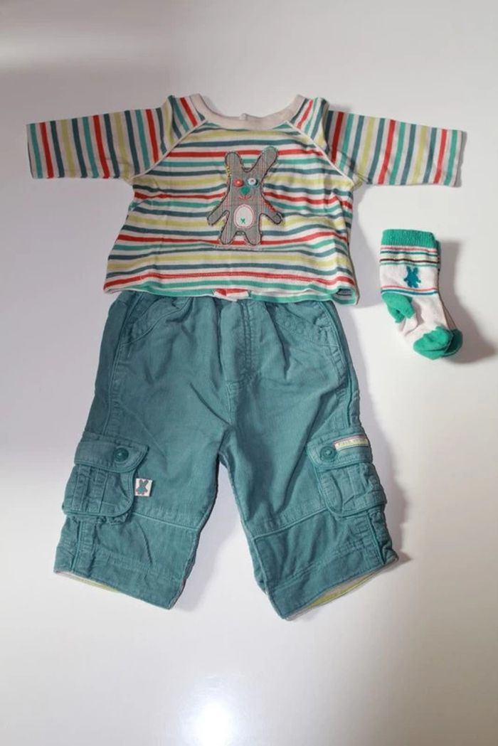 Ensemble Sergent Major bébé 1 mois