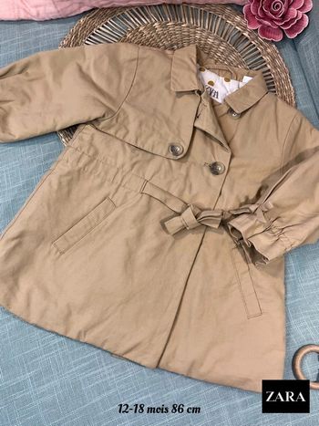 Trench 12-18 mois 86 cm Zara