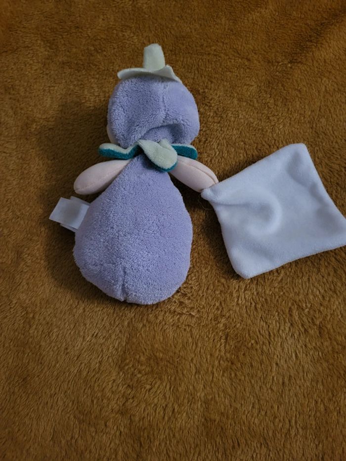 Peluche poupée mouchoir mûre - photo numéro 3