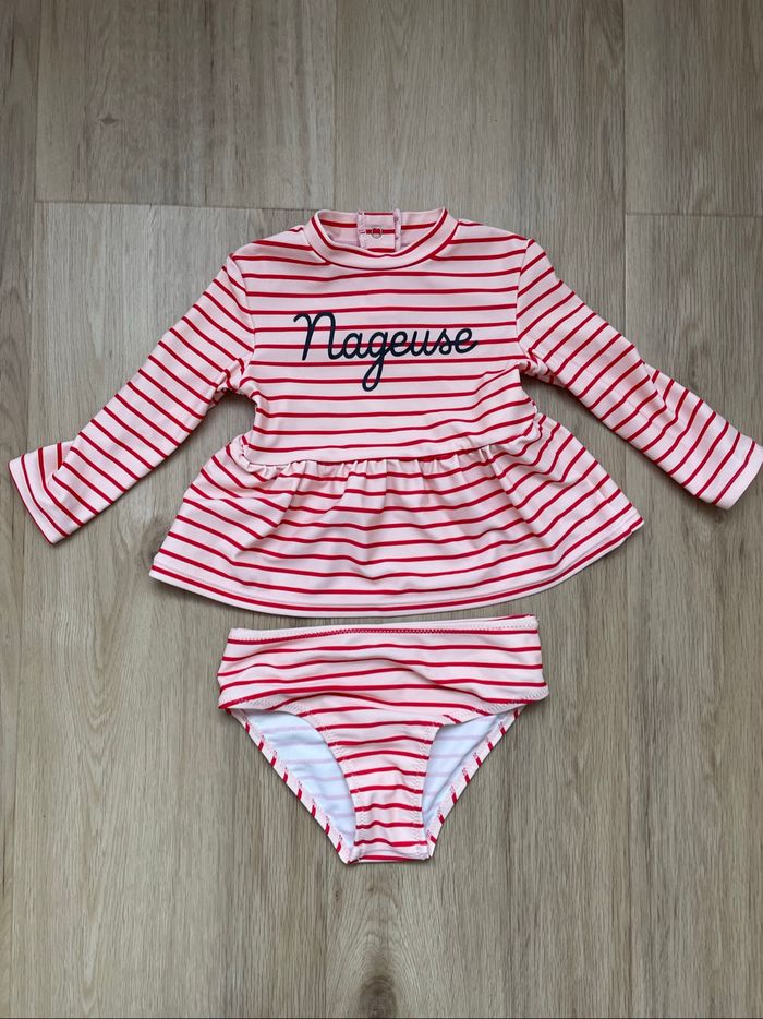 Maillot de bain La redoute deux pièces 9 mois