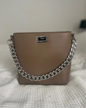 Sac à bandoulière taupe