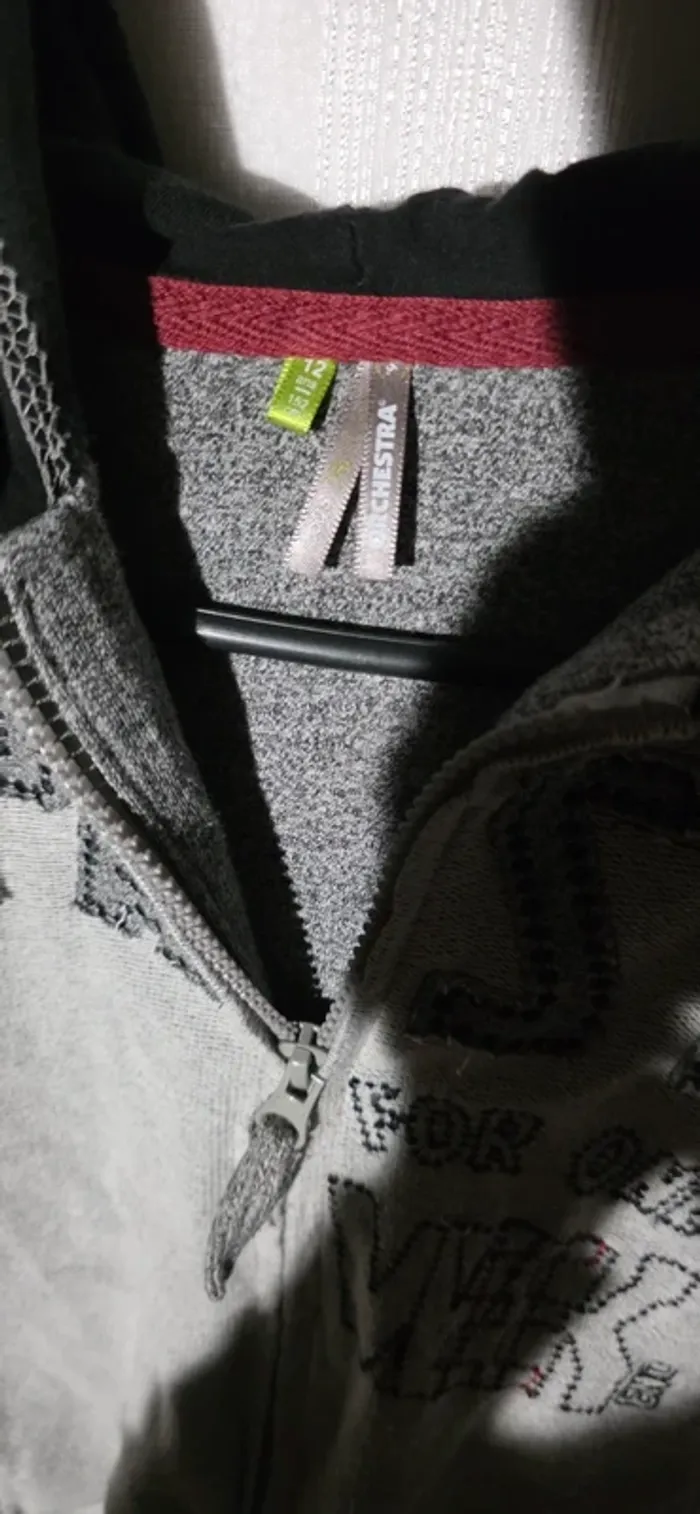 Gilet zippé 12ans 152cm - photo numéro 5