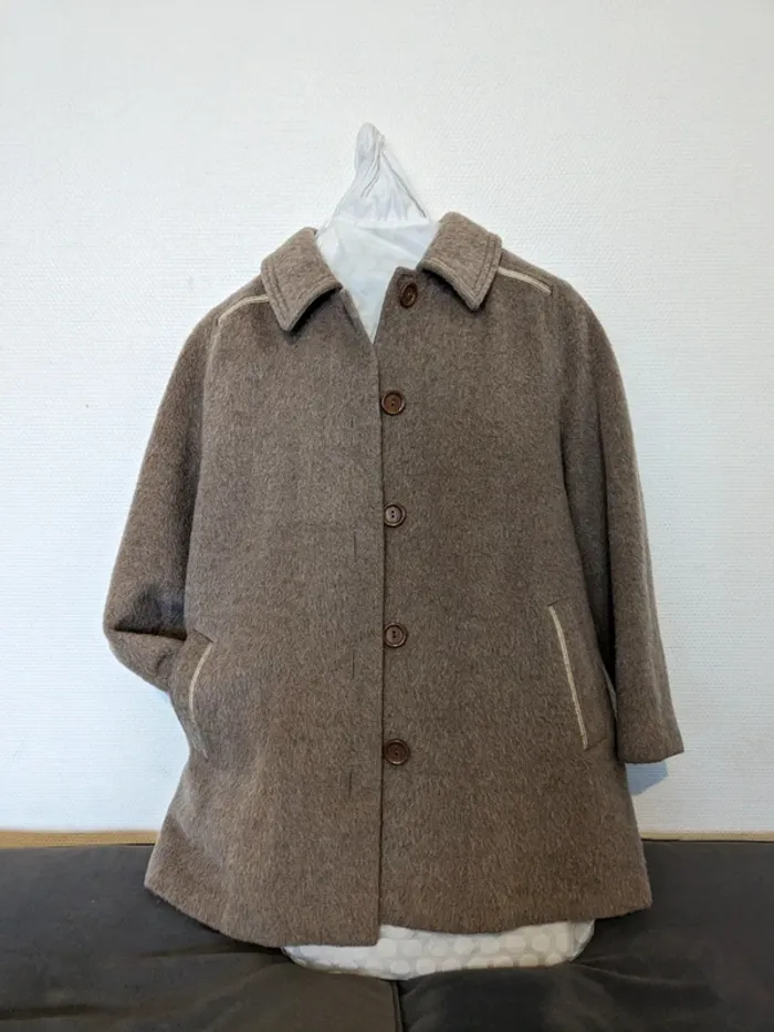 Duffle-coat Damart - beige.