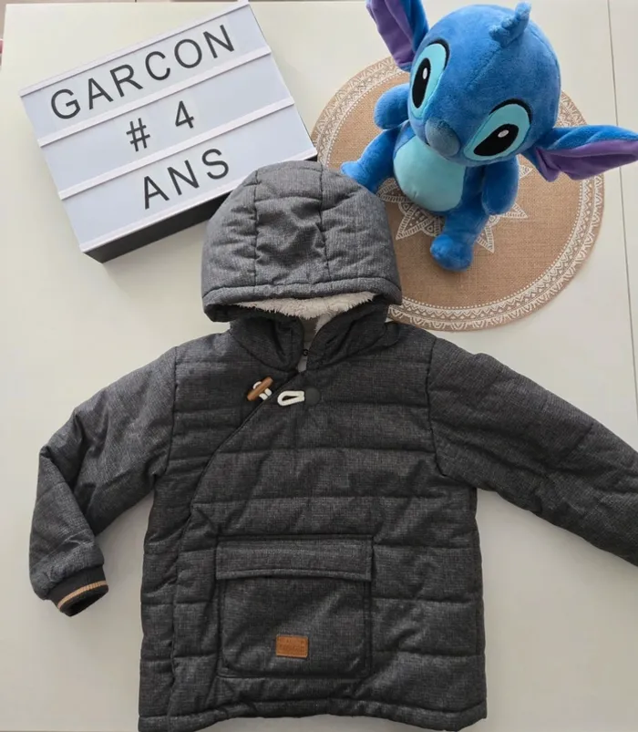 Manteau asymétrique gémo 4ans