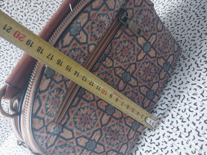 Sac bandoulière chic en simili liège - photo numéro 7