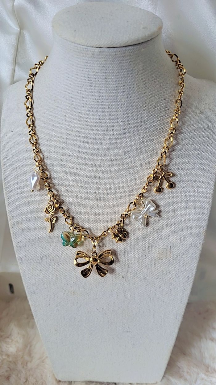 Collier breloque acier inoxydable - photo numéro 4