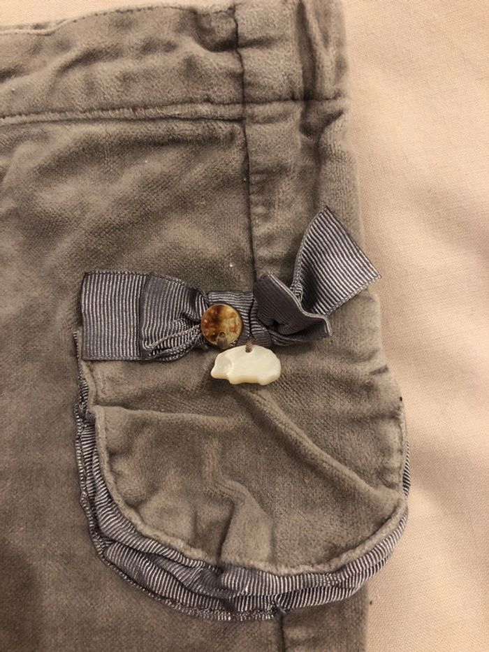 Pantalon velours tartine et chocolat - photo numéro 3