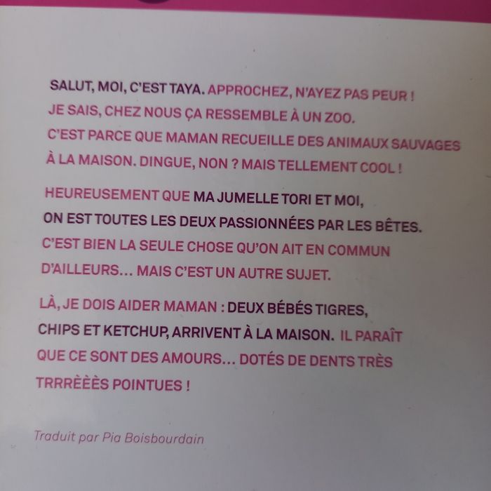 Livre un amour de tigre - photo numéro 3