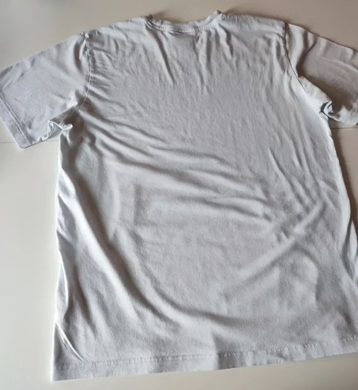 T-shirt blanc Adidas – Taille L - photo numéro 5