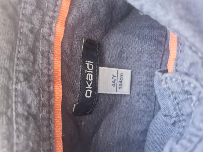 Chemise manches courtes 4 ans Okaïdi Bleu - photo numéro 3