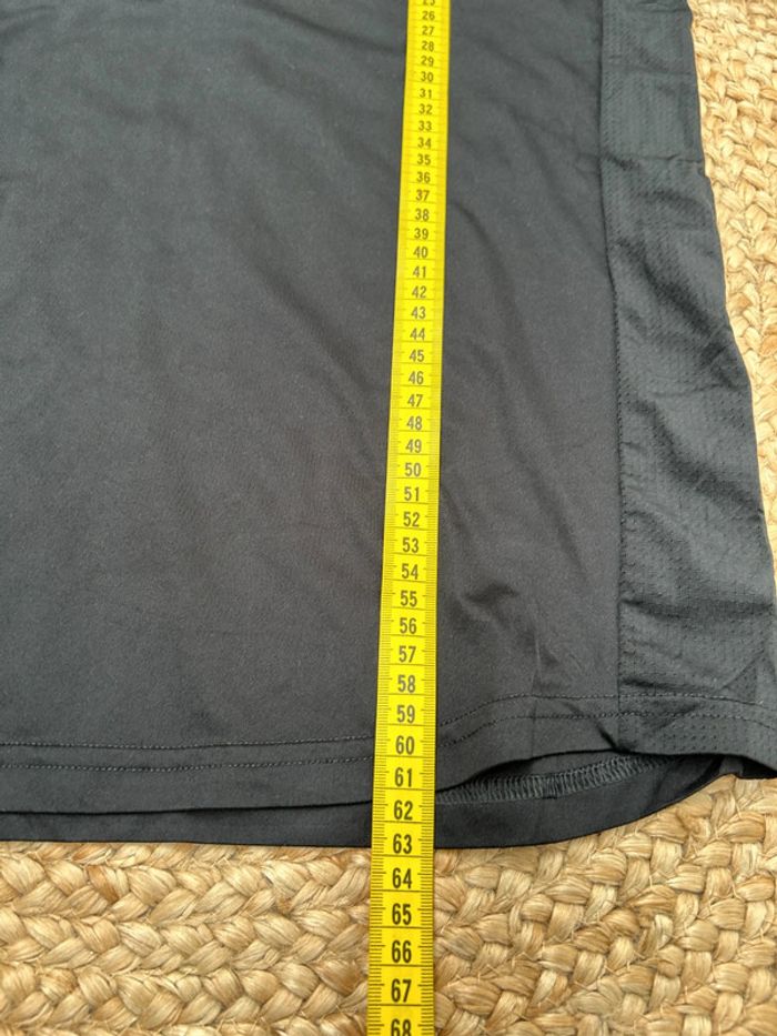 T-shirt Manche Longue Garçon Adidas Noir et Blanc | Taille 14 ans | Très Bon État | #TM84 - photo numéro 5