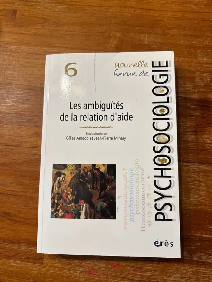 Livre les ambiguïtés de la relation d’aide