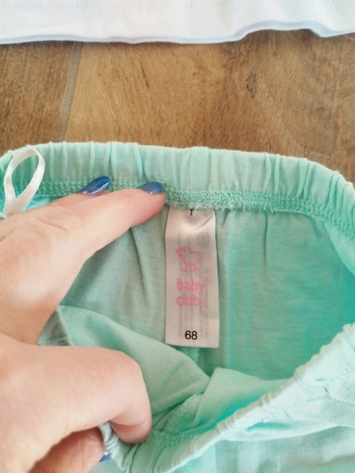 Ensemble été fille 6 mois Baby club - photo numéro 3