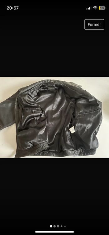 Veste en cuir viaggio taille L - faites des offres